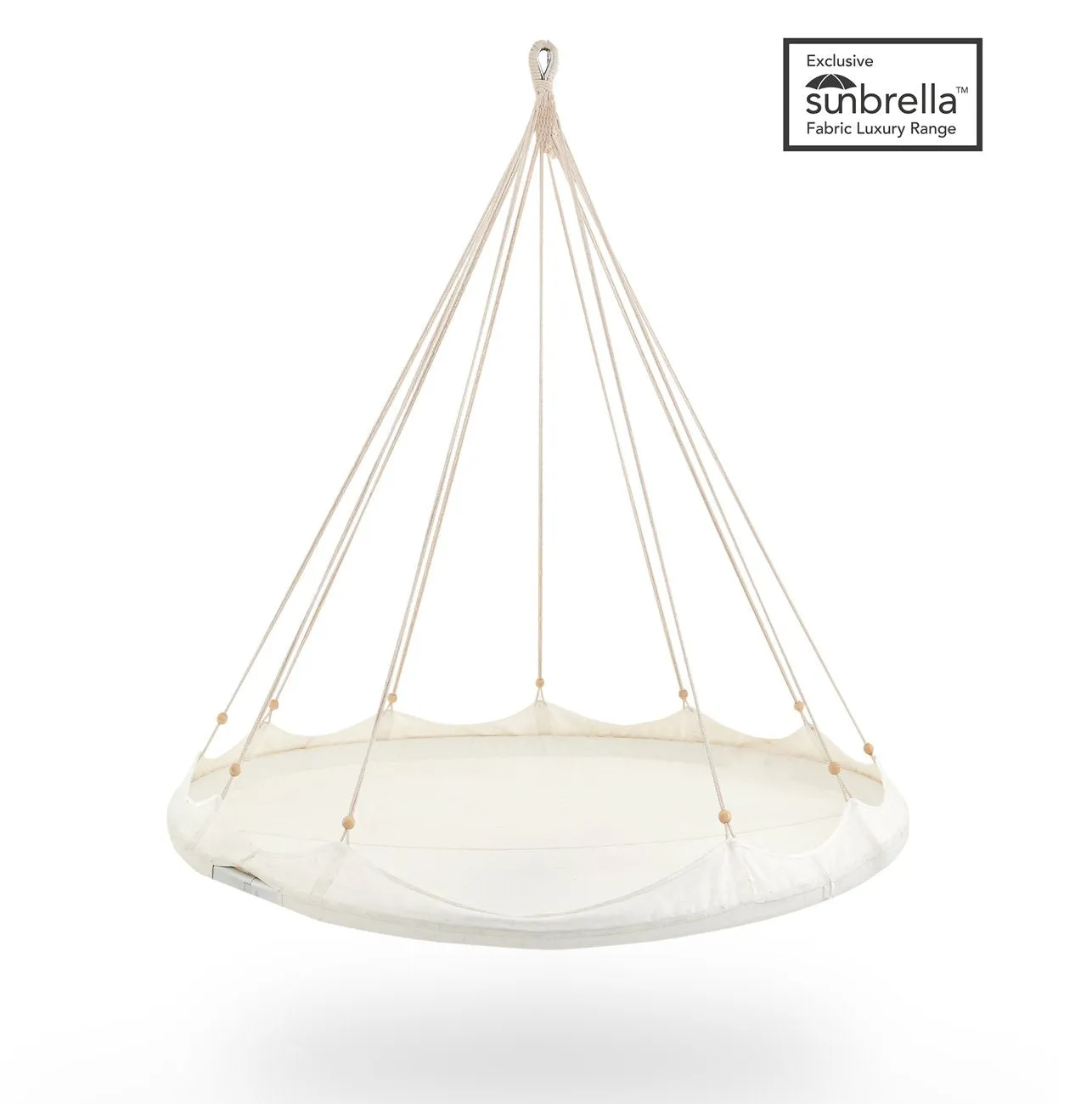 Tiipii Deluxe Sunbrella® Hanging Daybed -Medium