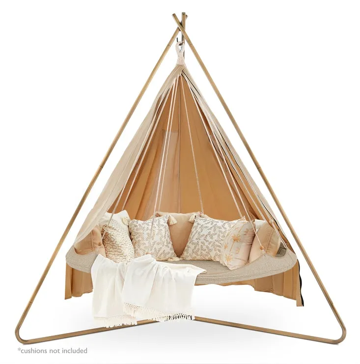 Tiipii Deluxe Sunbrella® Hanging Daybed -Medium