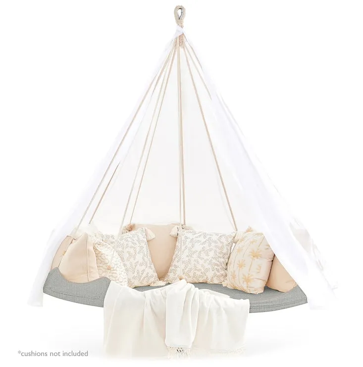 Tiipii Deluxe Sunbrella® Hanging Daybed -Medium