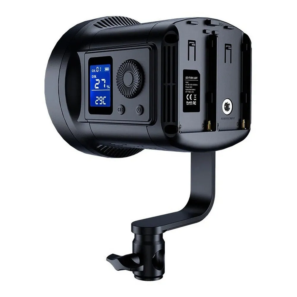 Tolifo SK-80DB 80W Portable Bowens Mount COB LED Video Light (5600K)