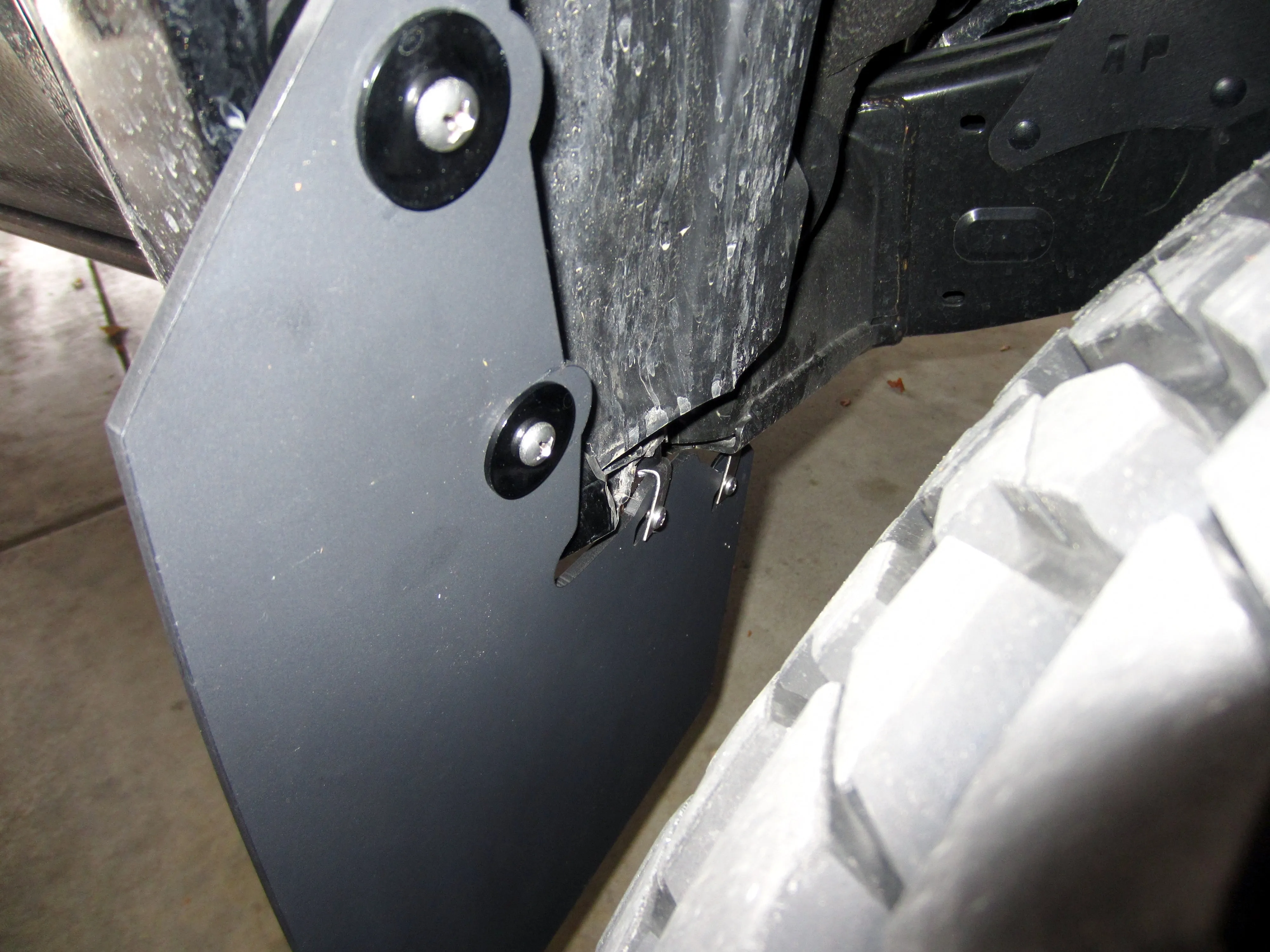 Toyota Tacoma (3rd Gen) 2016  Mud Flaps - FRONT ONLY