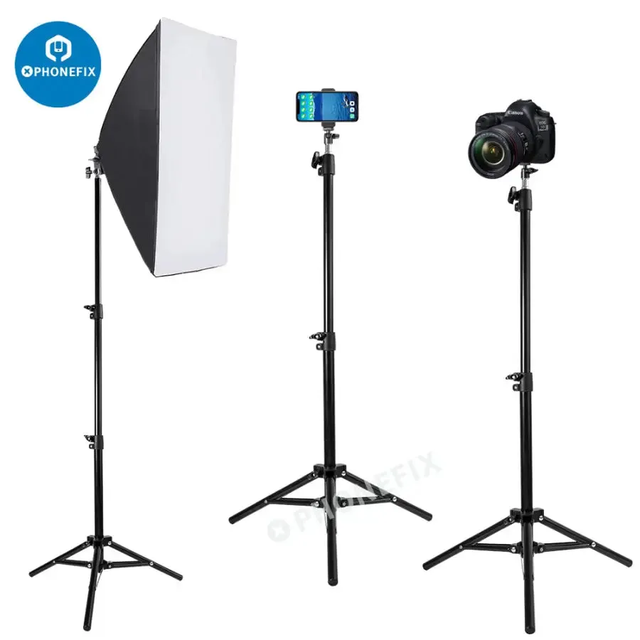 Tripod Stand Phone Camera Holder For Live Streaming Photography