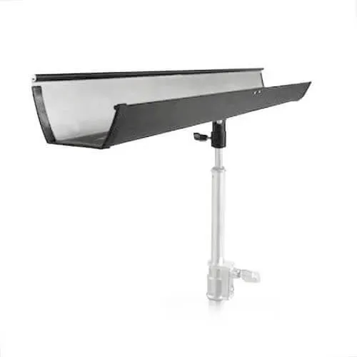 Twin T-Bone Gutter Background Bracket Kit with 3m Air Cushioned Light Stands
