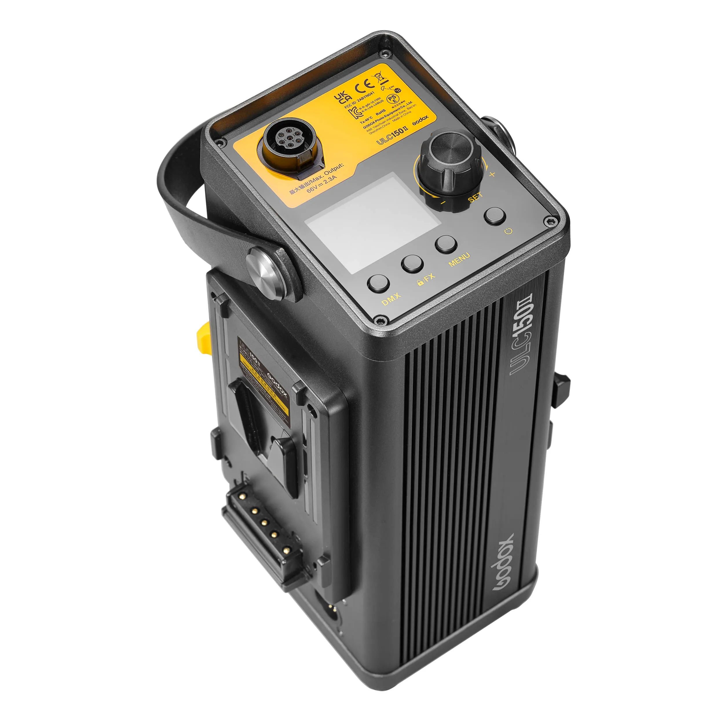 UL150II 150W 5600K Two Head LED Lighting Kit Setup