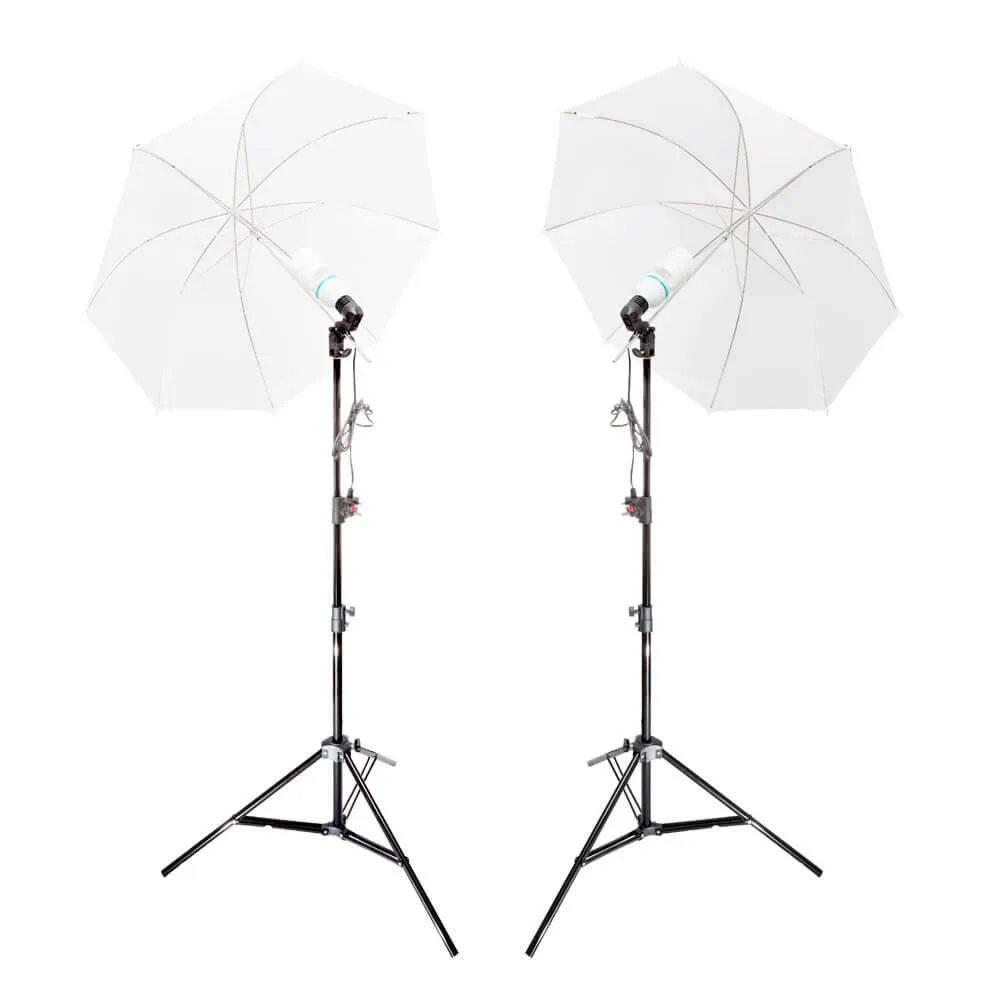UNILiTE E27 Continuous Lighting Twin Kit