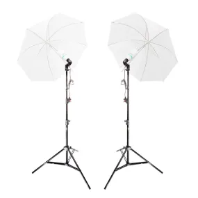 UNILiTE E27 Continuous Lighting Twin Kit