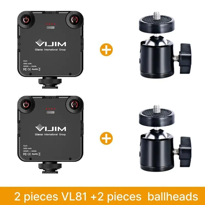 VIJIM VL81 LED Camera Light: Portable Fill Light for Professional Photography