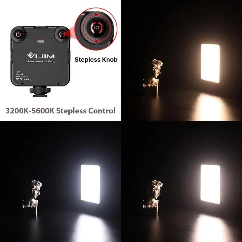 VIJIM VL81 LED Camera Light: Portable Fill Light for Professional Photography