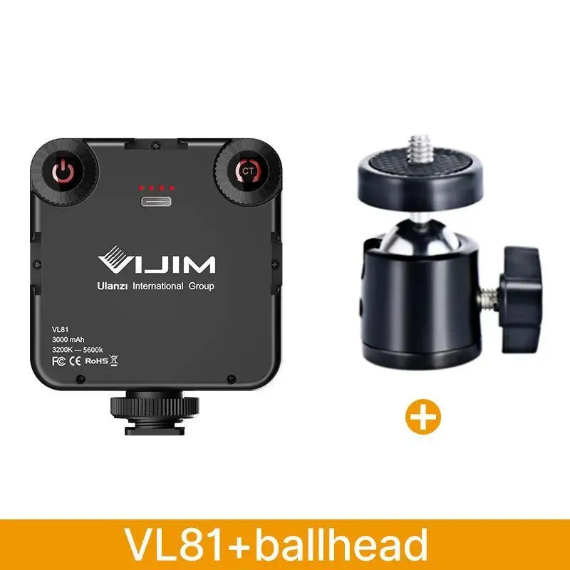 VIJIM VL81 LED Camera Light: Portable Fill Light for Professional Photography