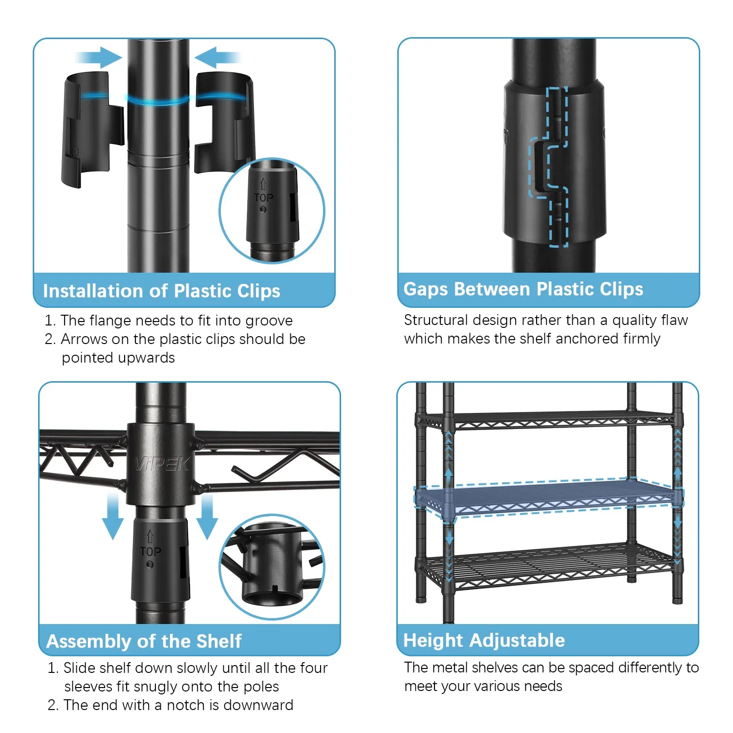 VIPEK V6L with Cover Garment Rack