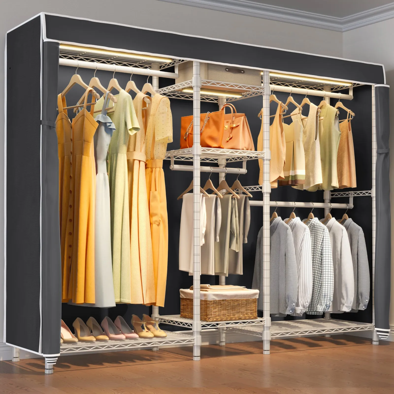 VIPEK V6L with Cover Garment Rack