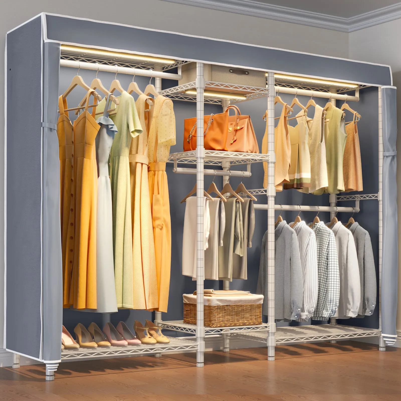 VIPEK V6L with Cover Garment Rack
