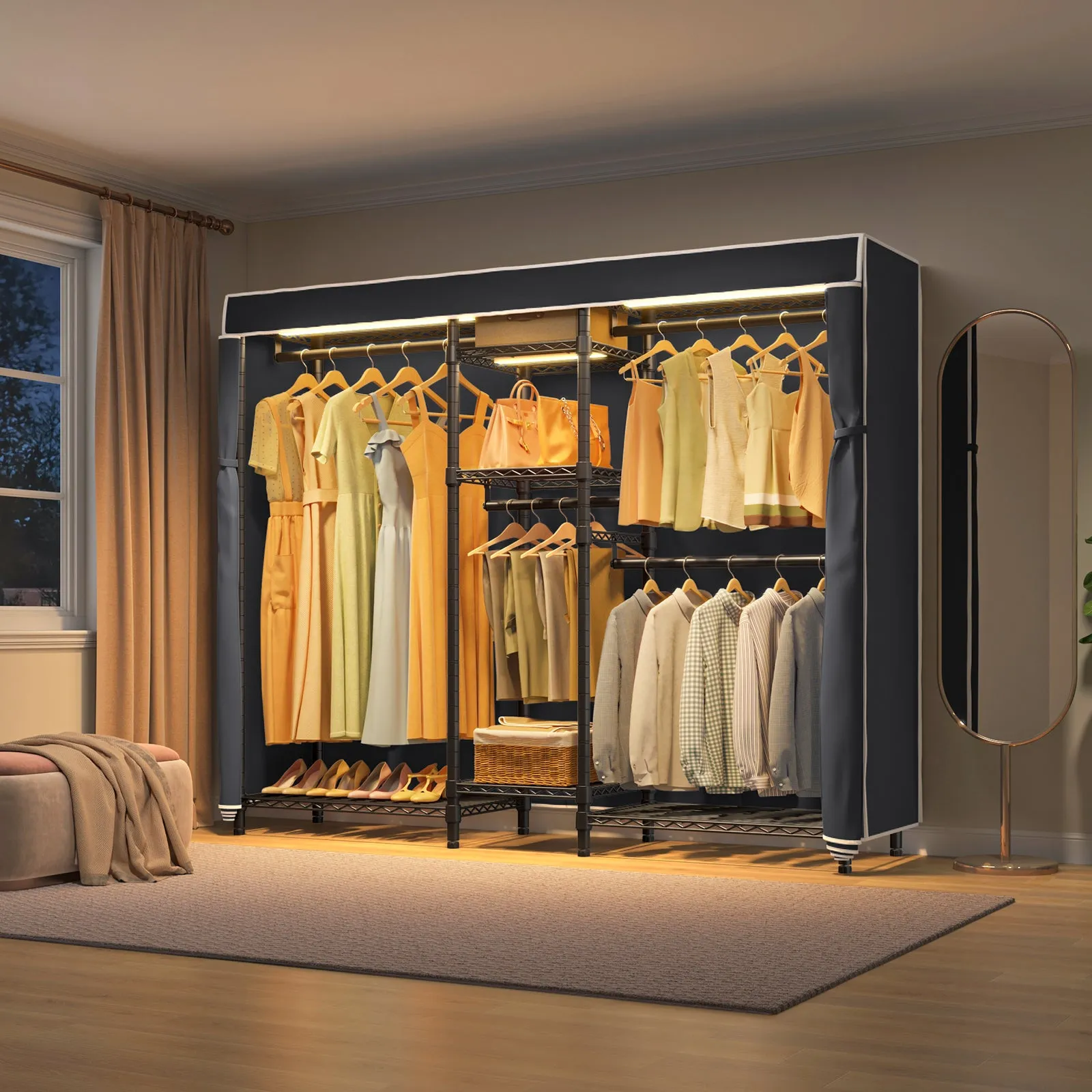 VIPEK V6L with Cover Garment Rack