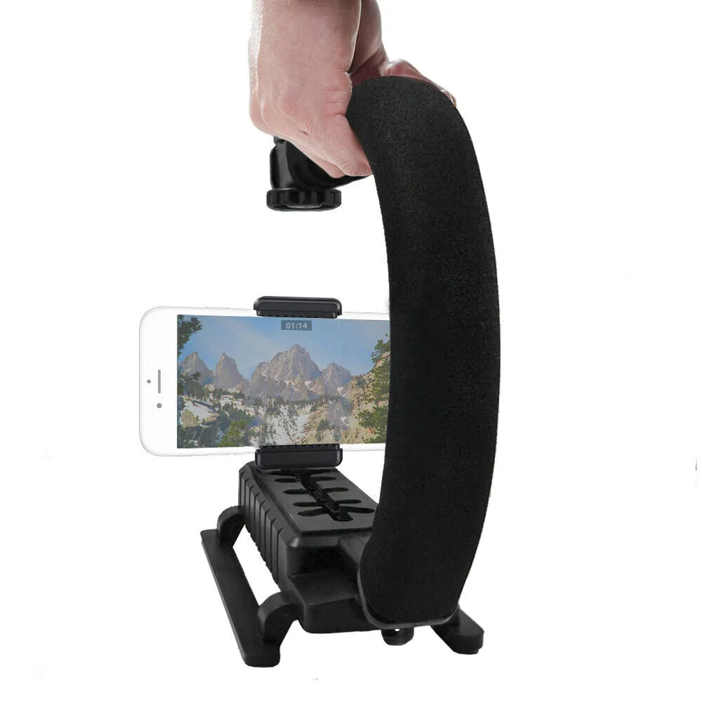 Vivitar LED Video Light Panel with Sports Action Holder   Recording Microphone for Cameras and Camcorders