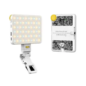 Vlogging Led Fill Light Rechargeable 60 Leds 3 Light Modes  Blue - B Type White