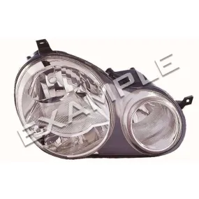 Volkswagen Polo MK4 9N 9N3 02-08 bi-xenon HID light upgrade kit for halogen headlights