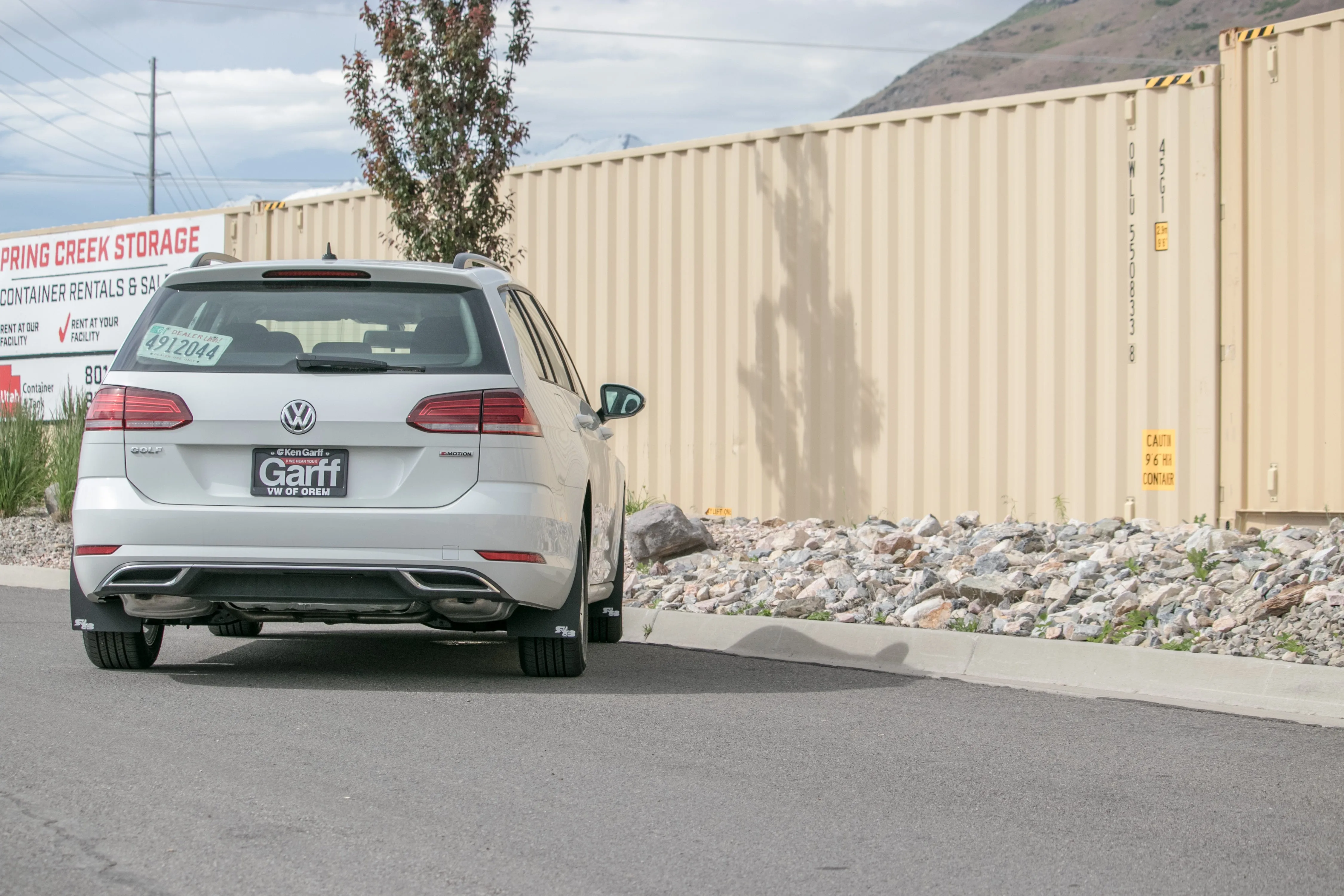 VW MK7, MK7.5 Golf SportWagen Rally Mud Flaps 2015 