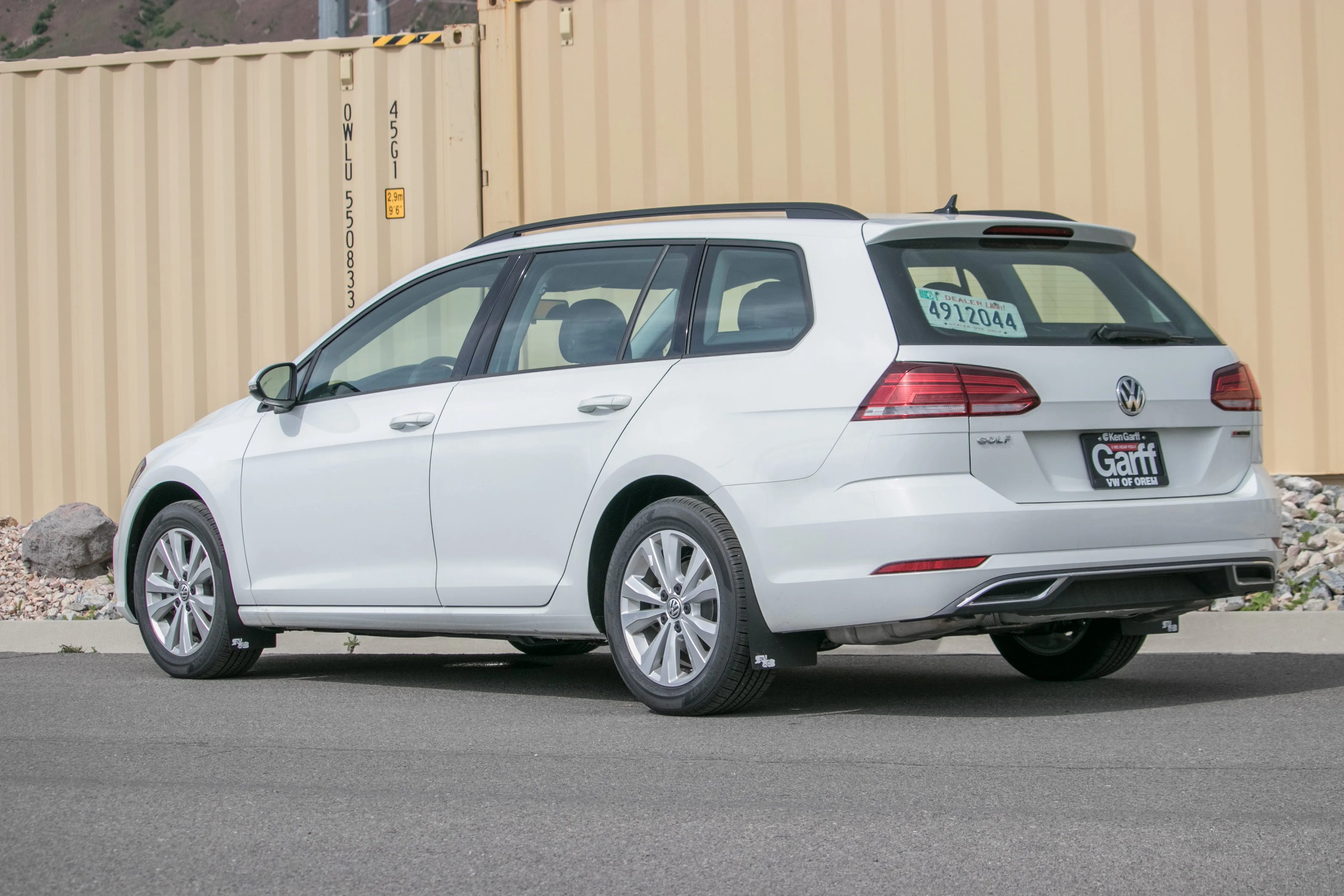 VW MK7, MK7.5 Golf SportWagen Rally Mud Flaps 2015 