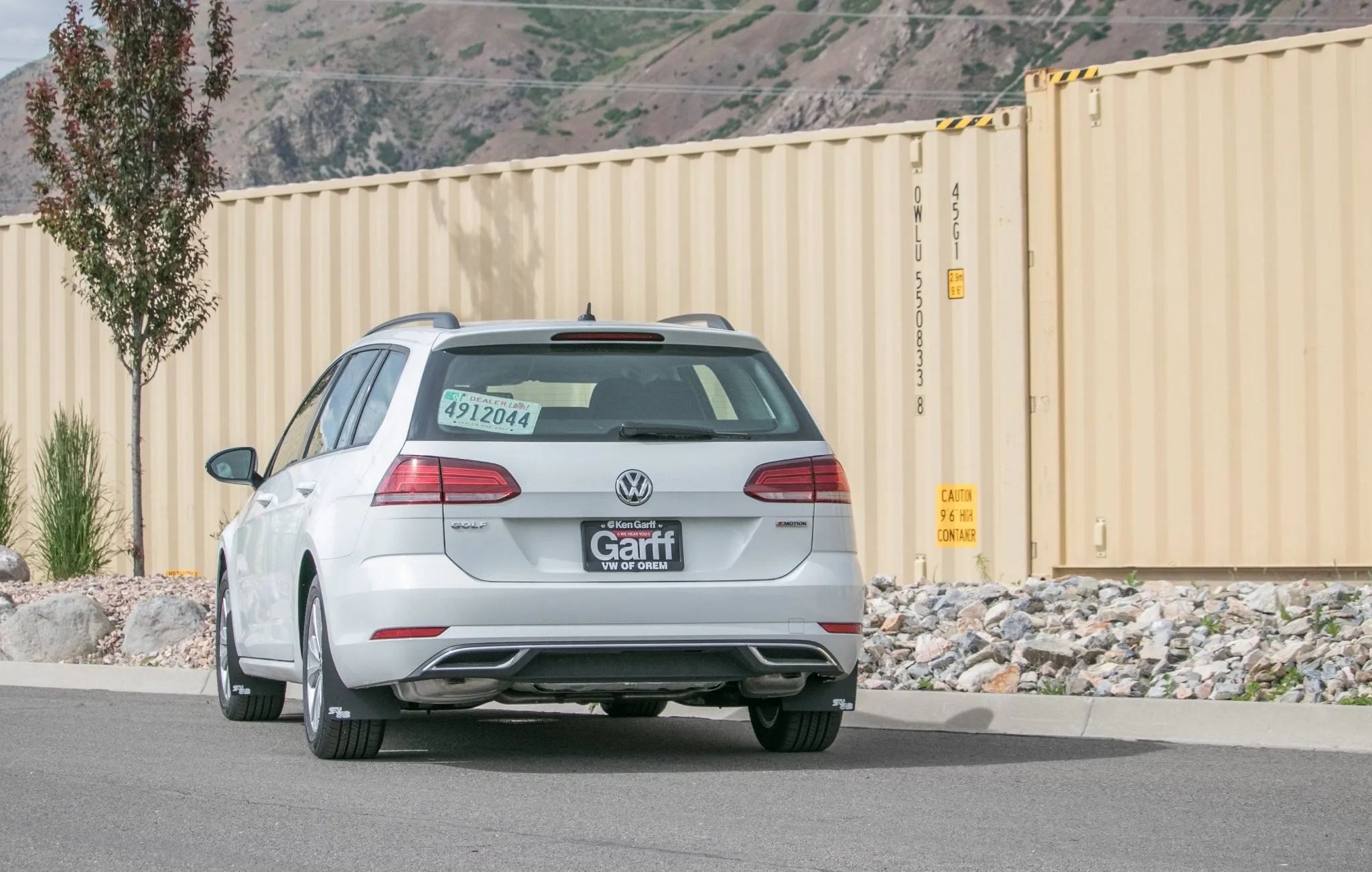 VW MK7, MK7.5 Golf SportWagen Rally Mud Flaps 2015 