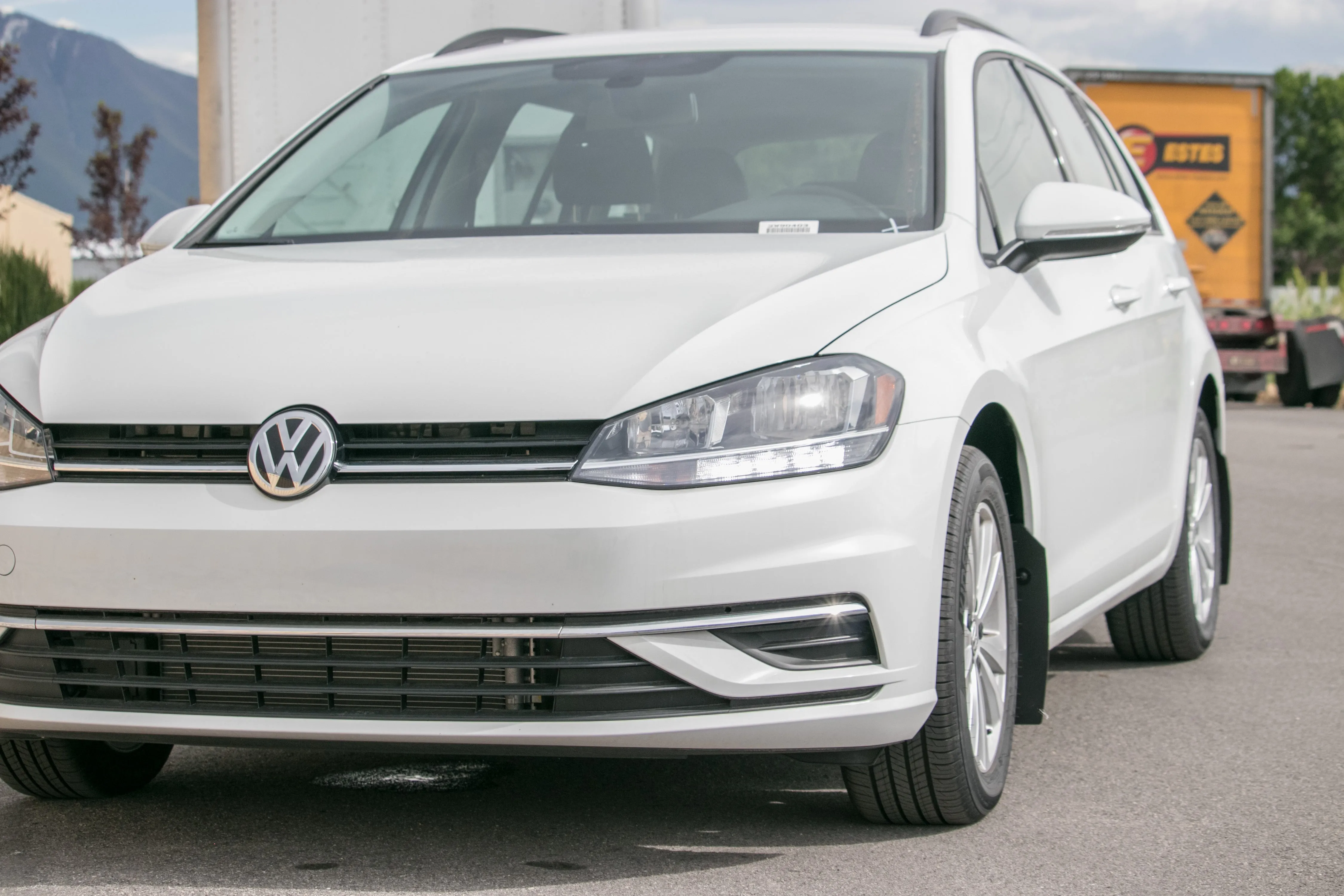 VW MK7, MK7.5 Golf SportWagen Rally Mud Flaps 2015 