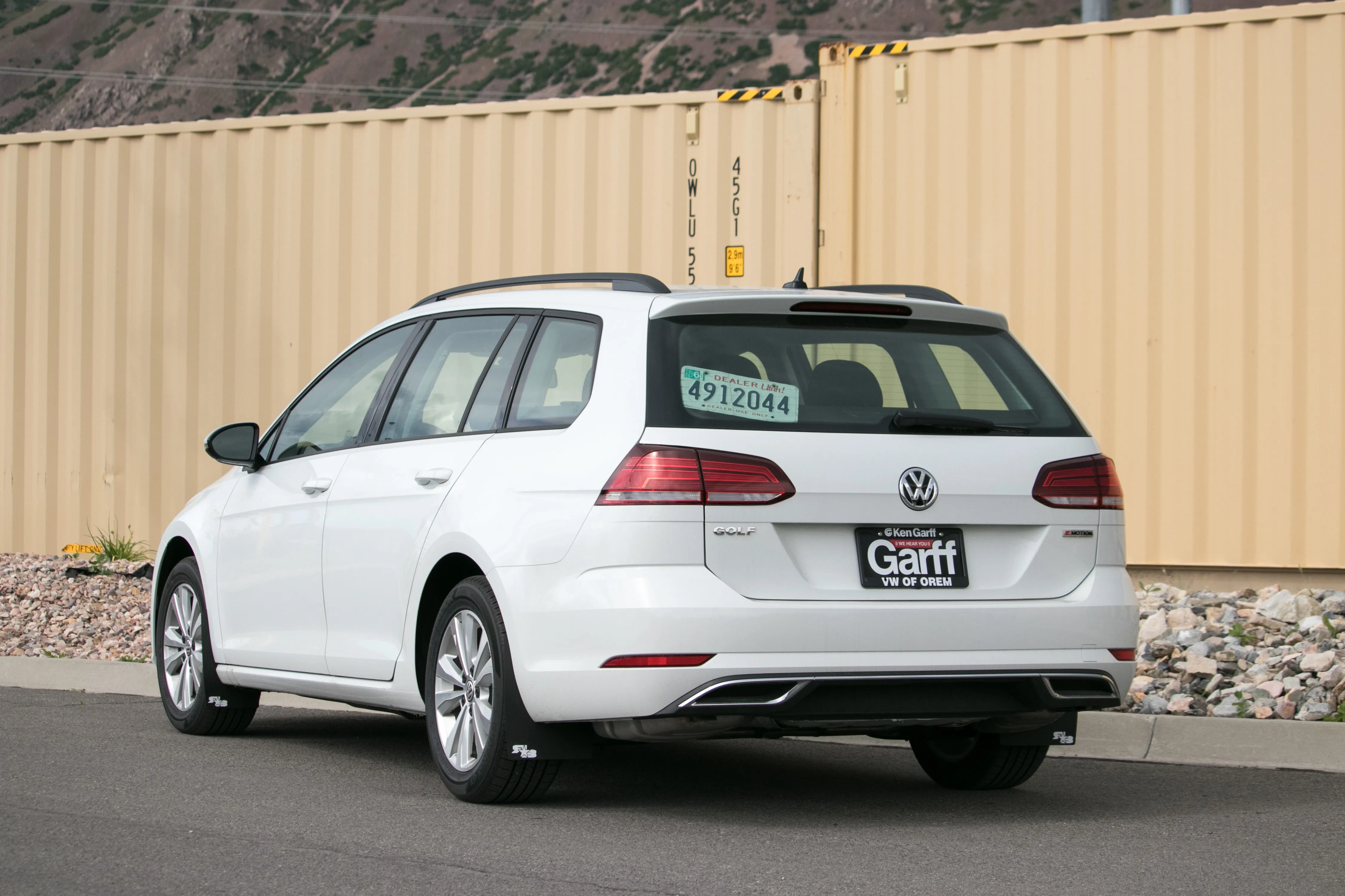 VW MK7, MK7.5 Golf SportWagen Rally Mud Flaps 2015 