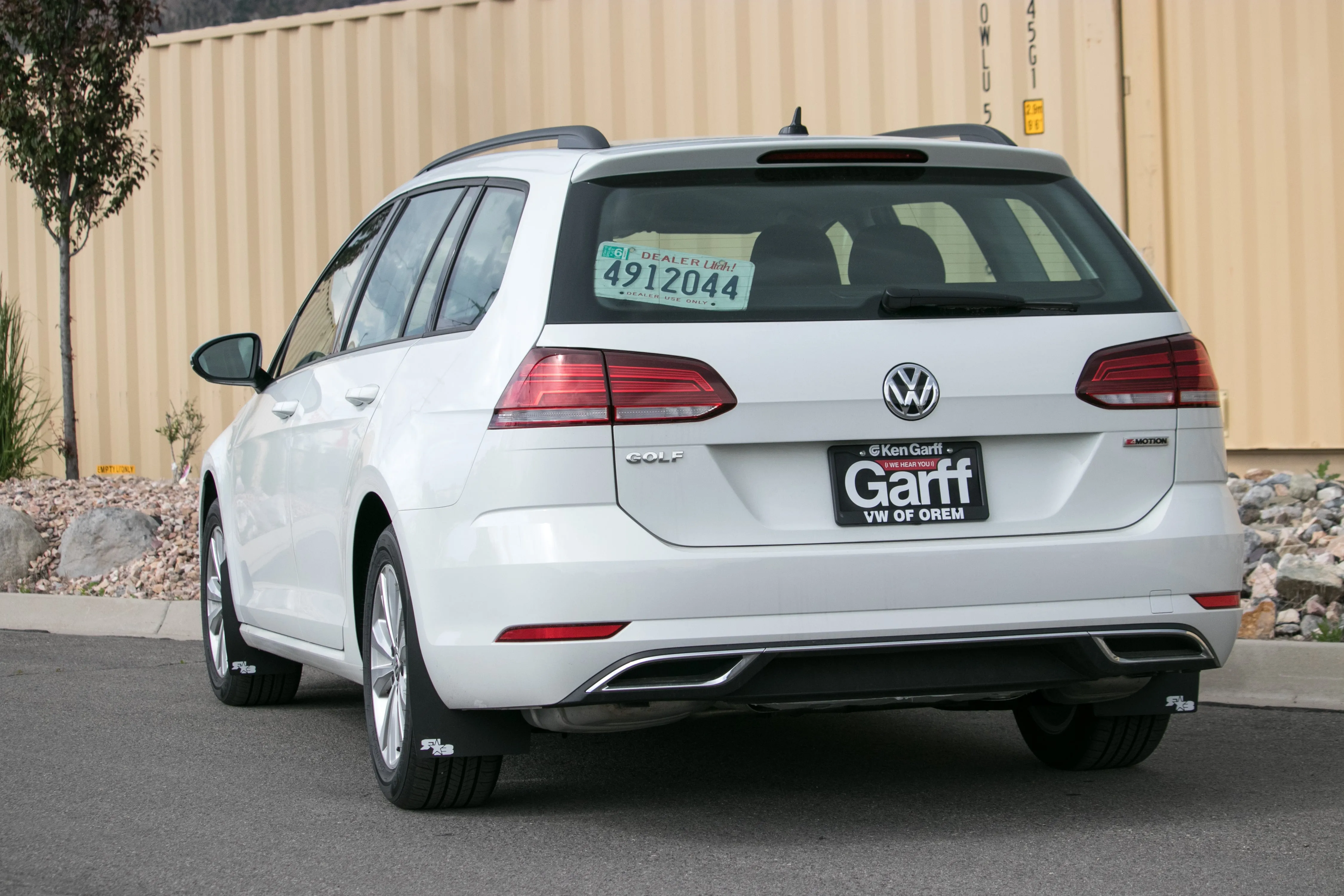VW MK7, MK7.5 Golf SportWagen Rally Mud Flaps 2015 