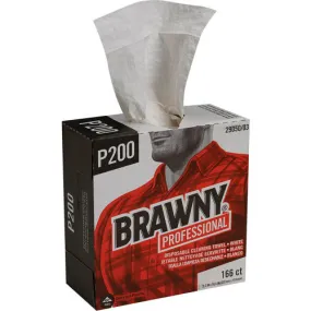 Wipers - Brawny® Professional P200 Disposable Cleaning Towels (Case of 5 Boxes), 29050/03