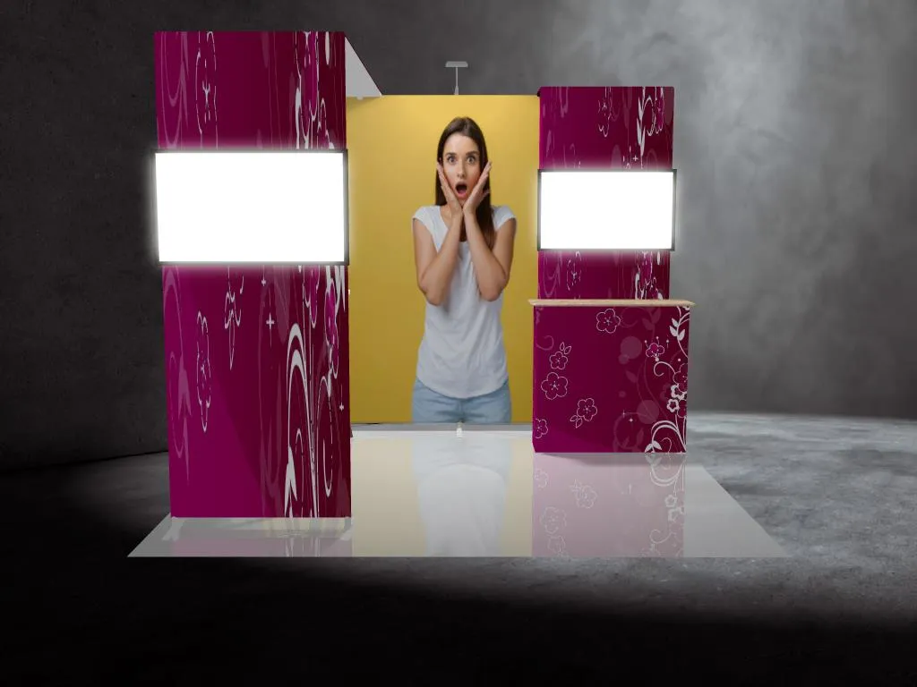 Zilla Phantom Series Fabric Display. 104