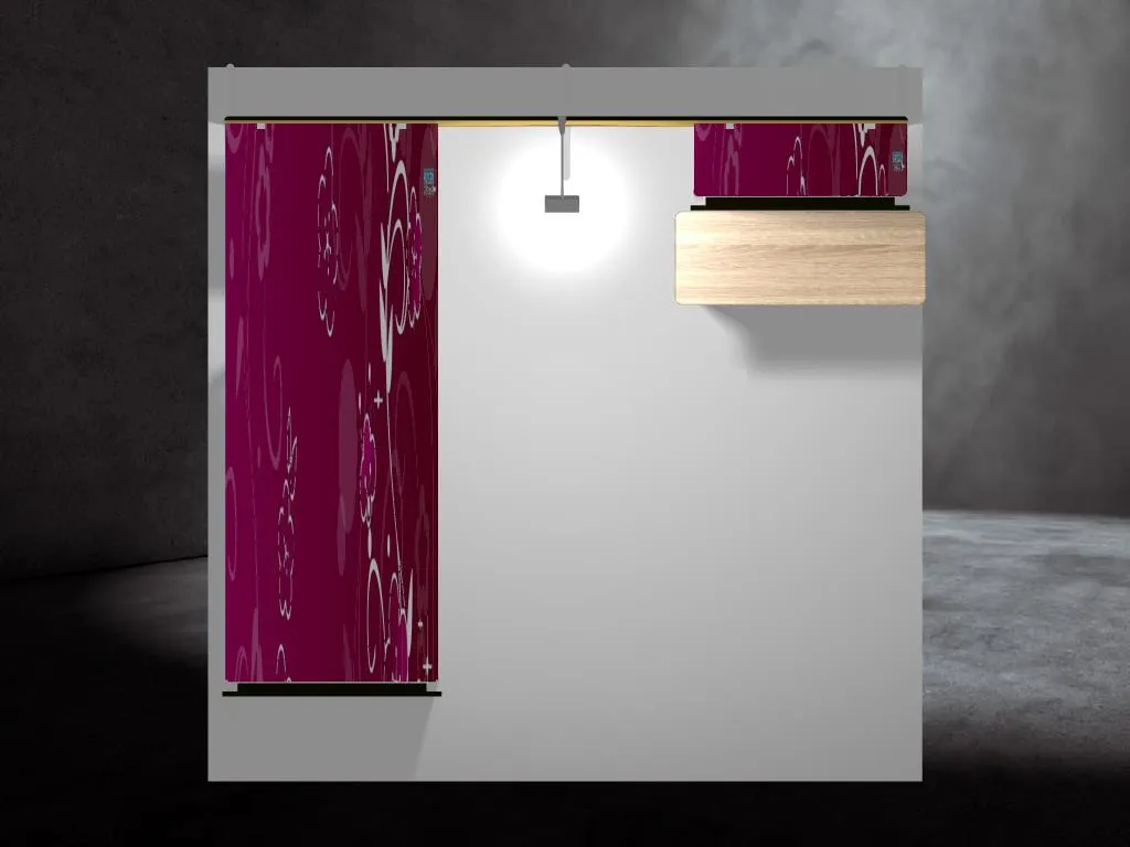 Zilla Phantom Series Fabric Display. 104