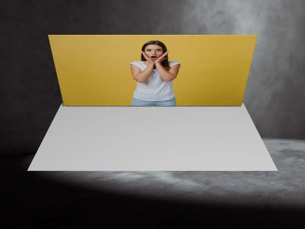 ZILLA PHANTOM SERIES FABRIC DISPLAY. 20'x8'